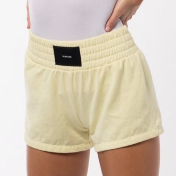 TALENTLESS Pants - TALENTLESS WOMEN LEMON TONIC BOXING SHORTS